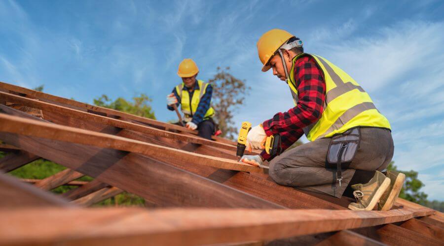 Professional gutter cleaning in Grove City, PA